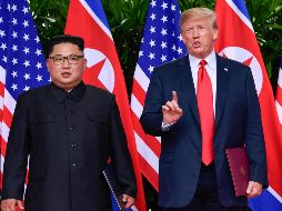 A pesar de la cumbre, Estados Unidos ha mantenido que las sanciones en contra de Corea del Norte seguirán vigentes hasta que el desarme nuclear esté completo. AP / S. Walsh