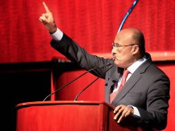 El priista aseveró que las elecciones se ganan en el convencimiento, en el argumento, trabajando en la tierra y por la gente. TWITTER / @JuarezCisneros