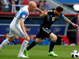 Este encuentro marca el arranque de Messi en Rusia 2018. EFE / A. Estévez