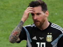 El capitán de la Albiceleste negó que el resultado cosechado este sábado pueda influir en el juego ante Croacia. EFE / A. Taherkenareh