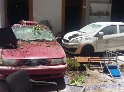 El sujeto detenido presuntamente actuaba bajo el efecto de una droga. ESPECIAL /