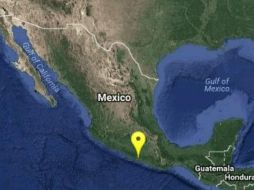 El epicentro se ubicó en el noroeste de San Marcos, Guerrero. TWITTER / @SSNMexico