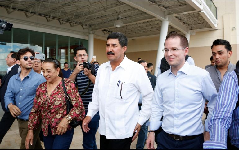 El panista se congratuló de que el INE, haya desechado bajar el spot donde hace referencia a crear una Fiscalía que investigue al Presidente Peña Nieto por corrupción. NTX / ESPECIAL