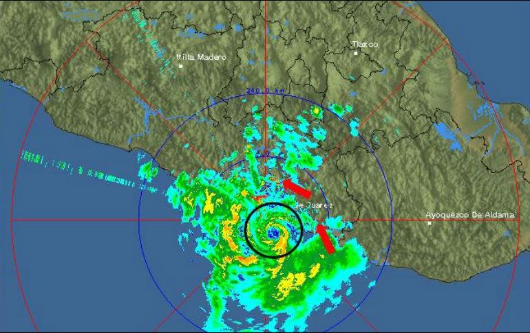 También se mantiene alerta naranja para el resto de los municipios de la region Costa Grande. TWITTER / @conagua_clima
