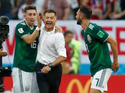Osorio alaba a los jugadores y admite que fue el resultado más importante de su carrera. AP / E. Verdugo