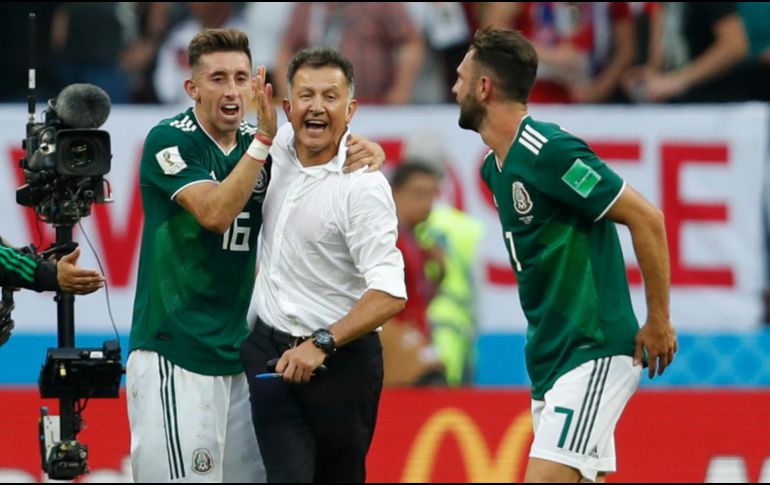 Osorio alaba a los jugadores y admite que fue el resultado más importante de su carrera. AP / E. Verdugo