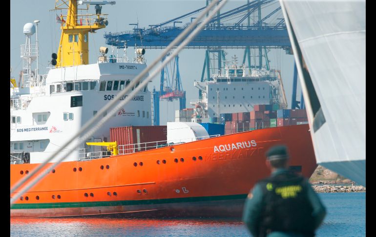 El buque humanitario 