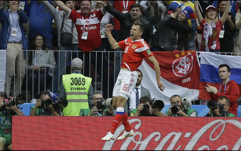 La Selección de Rusia está altamente motivada tras la goleada de 5-0 contra Arabia Saudita en el partido inaugural. MEXSPORT / ARCHIVO