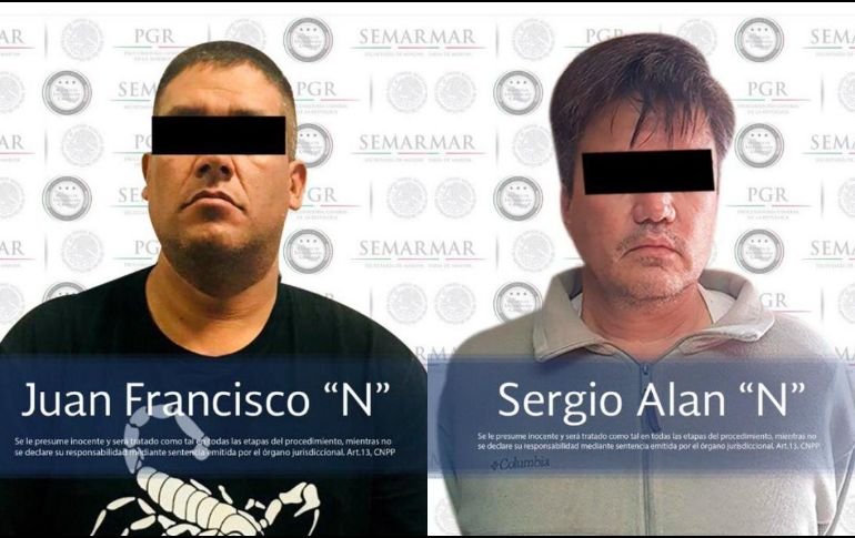 Ambos detenidos fueron vinculados a proceso por delitos contra la salud y violación a la Ley Federal de Armas de Fuego y Explosivos. TWITTER / @PGR_AIC