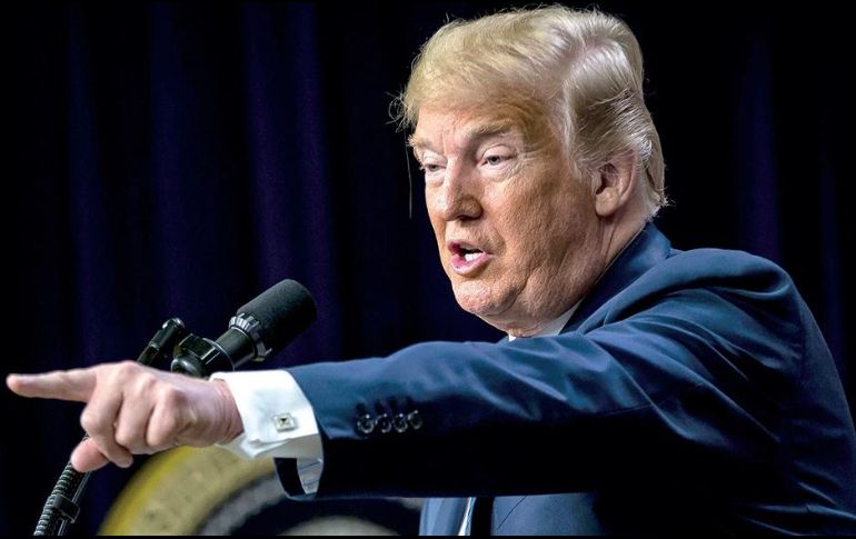 Donald Trump. “Estos aranceles entrarán en vigor si China no cambia sus prácticas e insiste en aplicar aranceles”. BLOOMBERG