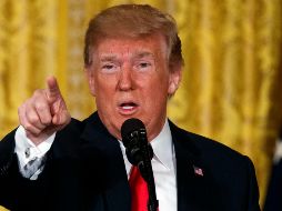 El mandatario se pronunció en un momento en el que su gobierno afronta críticas de ambos partidos debido a la separación de al menos dos mil niños inmigrantes indocumentados de sus padres en la frontera con México. AP / E. Vucci