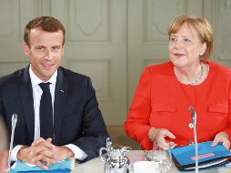La canciller alemana junto con Macron, también aludió a la posibilidad de 