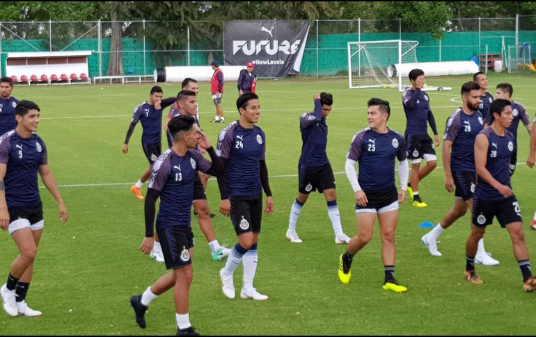 El Guadalajara retomó las actividades en Verde Valle. EL INFORMADOR / D. Reos