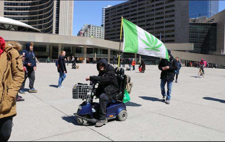 Los canadienses tendrán que esperar algunos meses para comprar mariguana legalmente. NTX / I. Inclán