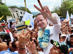 Anaya comparó la política migratoria de Trump con los procedimientos de los Nazis. SUN/A. Ojeda