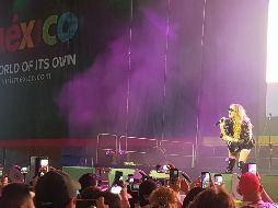 Paulina Rubio también se presentó ante unos mil asistentes. EL INFORMADOR / G. Tamayo