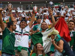 Los cantos se hicieron presentes durante la primera mitad del partido entre Alemania y México. MEXSPORT / ARCHIVO