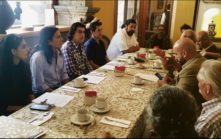 Artistas. Esperan sumar a más creativos a su iniciativa. EL INFORMADOR/E. Esparza