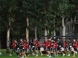 Desde el pasado martes, los rojinegros continúan con su preparación de cara al Apertura 2018 en sus instalaciones de La Madriguera, en el Briseño. EL INFORMADOR/F. Atilano