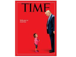 En plena polémica por las políticas migratorias de Trump, la revista usó la foto de una menor hondureña que se ha vuelto símbolo de los niños migrantes separados de sus padres en la frontera. ESPECIAL / time.com