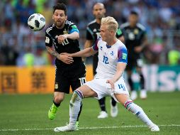 En un partido errático, Argentina apenas pudo asegurar el empate ante Islandia en su primer juego de Rusia 2018. MEXSPORT / D. Leah