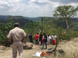Hasta el momento se desconoce el sexo del occiso. ESPECIAL/ Bomberos de Guadalajara