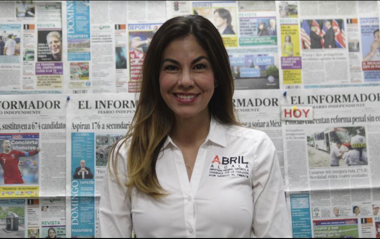 Abril Alcalá recordó que la Ley Federal del Trabajo establece que se debe tener un empleo digno, y prohíbe la discriminación por edad, por género o discapacidad. EL INFORMADOR/E. Barrera