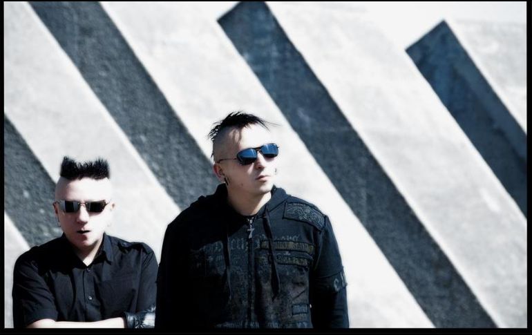 Hocico. El dúo está formado por Erik García y Óscar Mayorga. ESPECIAL