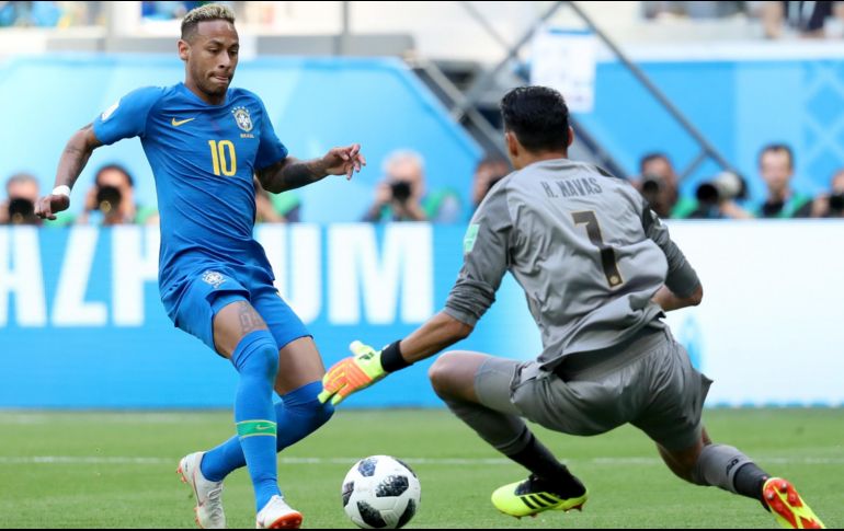 Es el momento de que Brasil muestre su categoría futbolística frente a Costa Rica. EFE / G. Licovski