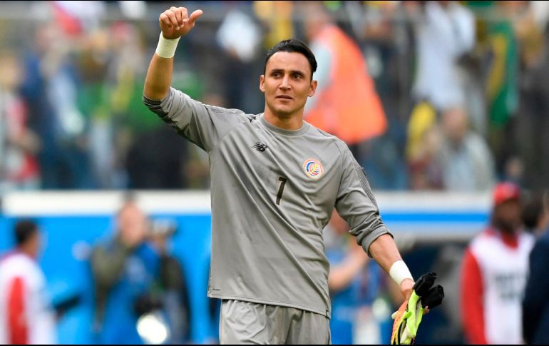 Navas matuvo su portería en cero durante 90 minutos, pero un tanto de Neymar y otro de Coutinho decretaron la victoria de la Canarinha. AFP/G. Bouys