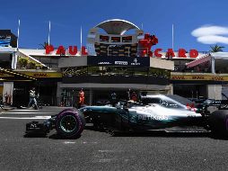Hamilton marcó el mejor tiempo por la mañana (1:32.231) y también por la tarde (1:32.539). AFP / B. Horvat