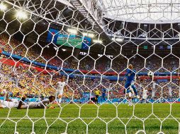 Se relajó. El astro brasileño marcó el segundo gol de Brasil cuando se jugaban siete minutos de reposición. Su tanto le permite liberar presión, tras un gris primer partido. AP