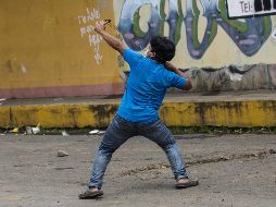  Las manifestaciones, que protagonizan sobre todo jóvenes universitarios, han dejado al menos 212 personas muertas desde abril pasado. EFE/ ARCHIVO