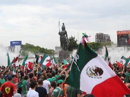 Desde el viernes por la noche, colocaron vallas en la fuente de la Minerva. EL INFORMADOR/ ARCHIVO