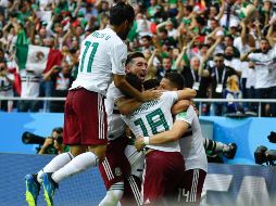 ''¡Bravo, @miseleccionmx! ¡Qué nivel! Este Mundial haremos historia. Gracias por esta alegría'', dijo el Mandatario en redes sociales. TWITTER / @miseleccionmx