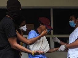 El Centro Nicaragüense de Derechos Humanos contabiliza unas 200 muertes en los dos meses de protestas contra Ortega. AFP / M. Recinos