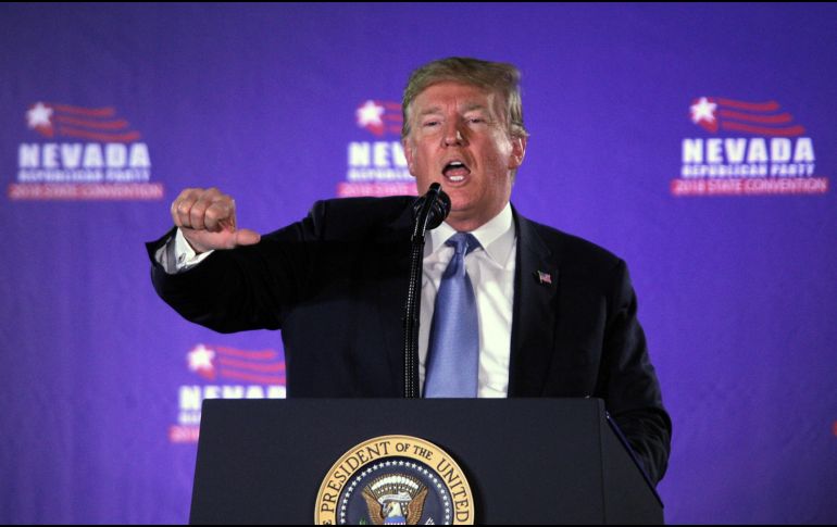 Trump desea instaurar un sistema migratorio basado en méritos. EFE / J. Gurzinski