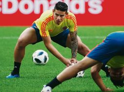 James Rodríguez. José Pékerman espera que el volante sea determinante contra los polacos. AP