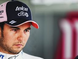 Afectado. Las condiciones del asfalto en el Circuito Paul Ricard no fueron favorables para Sergio Pérez en la calificación. SAHARA FORCE INDIA/J. Moy