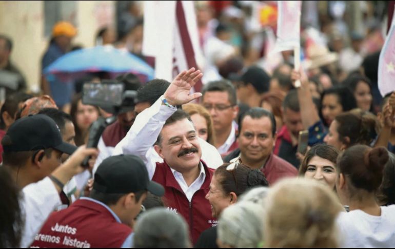 Carlos Lomelí visitó el Sur de Jalisco, donde convivió con simpatizantes. ESPECIAL