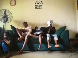 “Dream catchers”. Niños de la calle nigerianos, cuyo baile se hizo viral y han sido admirados por artistas como Rihanna. Sin embargo, ellos luchan cada día por salir adelante. AFP