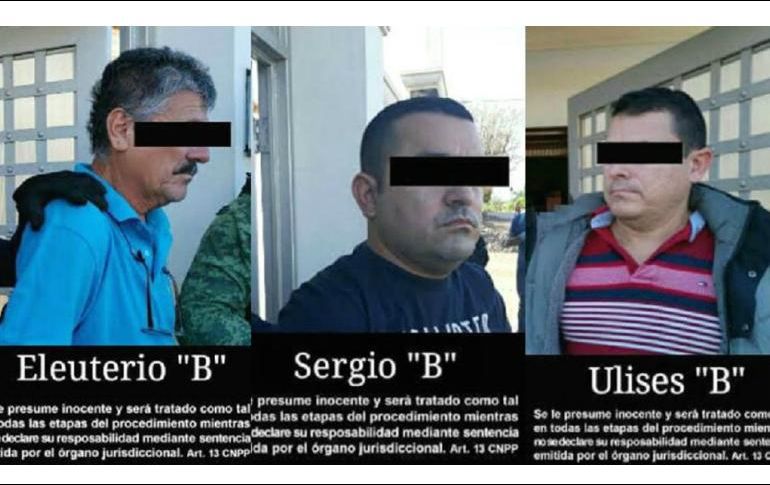 Los tres integrantes del cártel fueron vinculados a proceso por su probable responsabilidad en delitos contra la salud. ESPECIAL