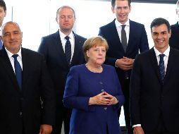 Dieciséis presidentes europeos se reunieron en Bruselas. La acogida de refugiados es el principal escollo entre miembros de la UE. AP/Y. Herman