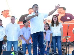 Jaime Rodríguez prosiguió su labor proselitista en Nuevo León. SUN