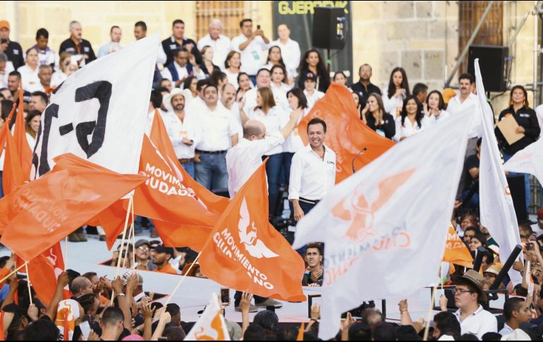 Lemus dijo que trabajará con Alfaro para mejorar Zapopan. ESPECIAL