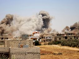 El Ejército informó que al menos seis soldados pro Asad fallecieron en los choques. AFP/M. Abazed