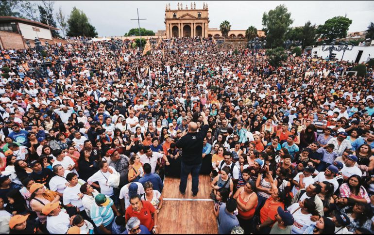 Alfaro llamó a los laguenses a favorecer con su voto la 