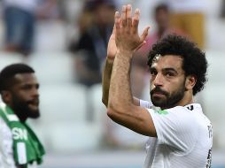 Debutó en el Mundial en la segunda fecha ante Rusia y marcó de penal el gol de su país, que perdió 3-1. AFP / N. Asfouri