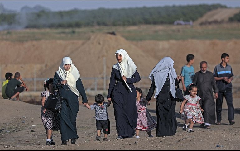 De la labor de UNRWA depende la educación de millones de menores palestinos, además de que garantiza alimentos para 1.7 millones de refugiados. EFE/ ARCHIVO