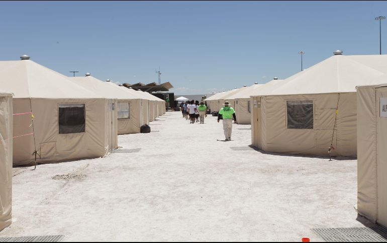 Las instalaciones albergan actualmente 326 infantes. EFE / Departamento de Salud y Servicios Humanos